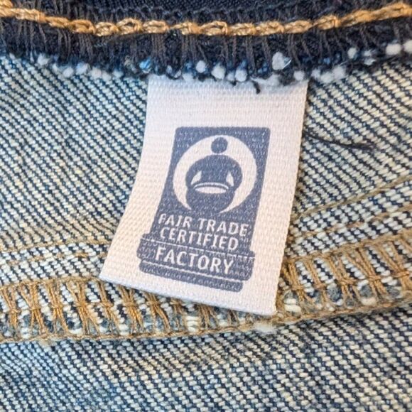 Isabel Maternity Vintage Straight Jeans Size 2 Crossover Panel - Picture 7 of 9